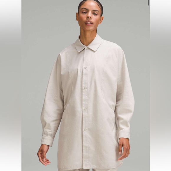 LAB Jacquard Relaxed-Fit Shirt - Picture 3 of 12